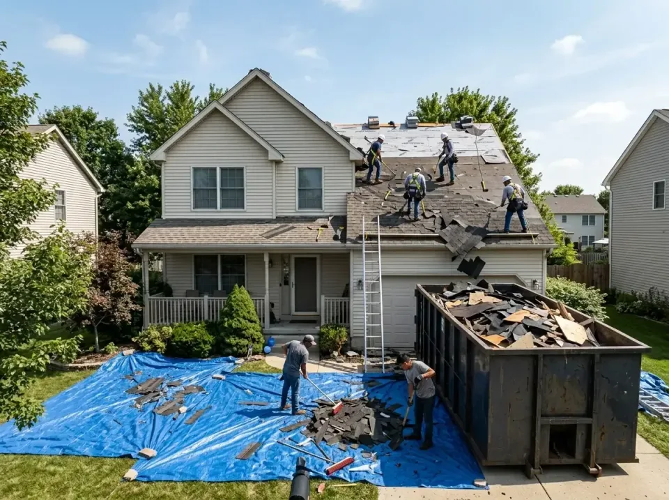 roof-replacement-debris-remova-004 — frequently asked questions, Cheapest Dumpster Rentals in Bastrop, TX